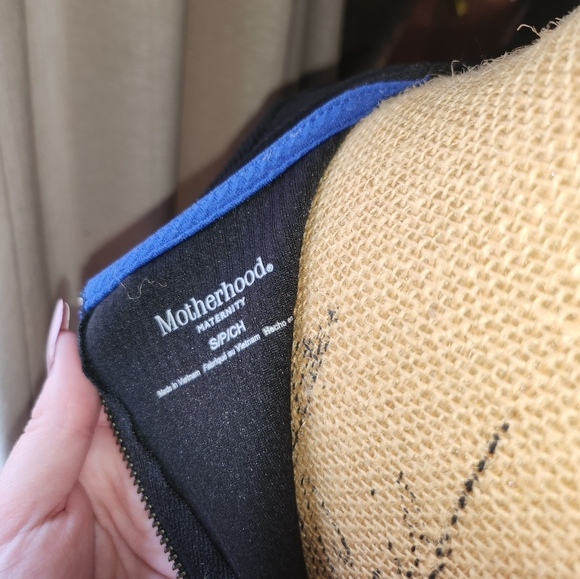 Motherhood maternity peplum top - Picture 3 of 4